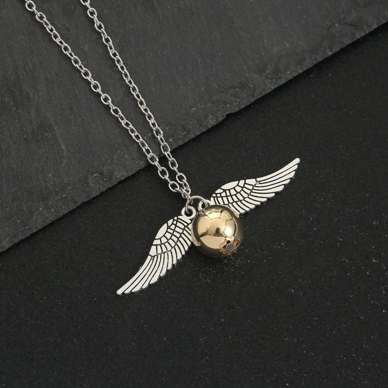 Harry Potter Silver Snitch  - Necklace