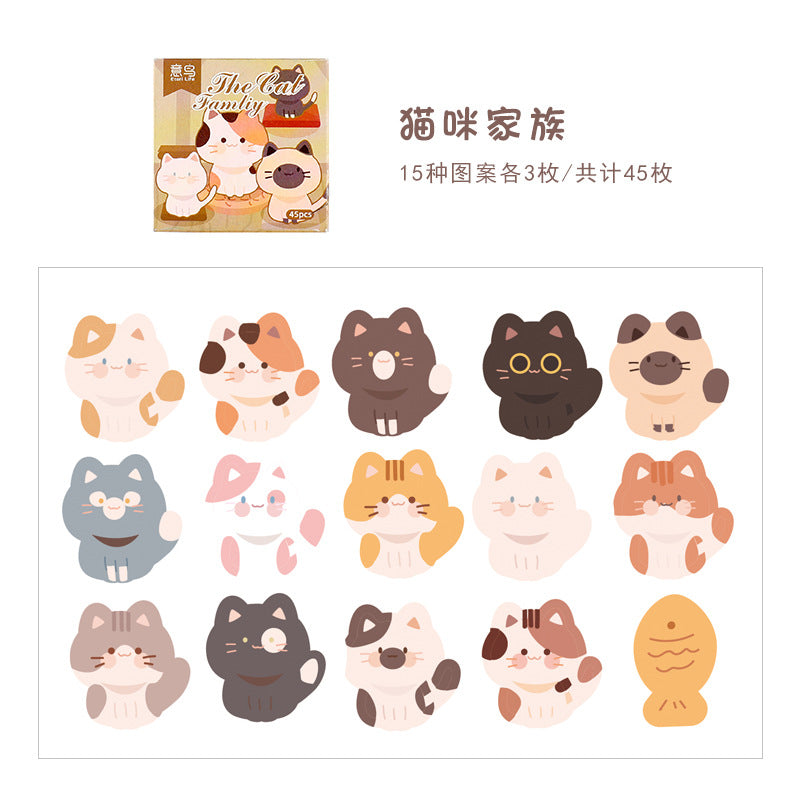 Animal Family  - Sticker