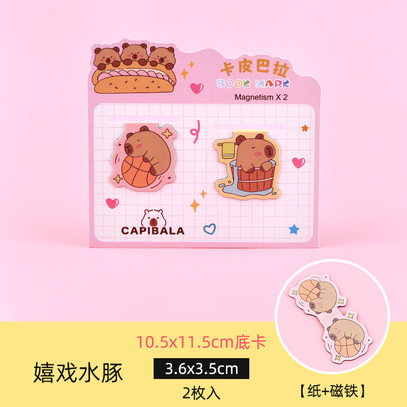 Cute Animals Magnetic - Bookmark Set Of 2
