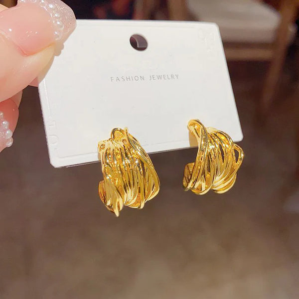 Gold Hoops - Earring