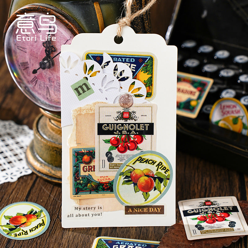 Exquisite Vintage Signage Collection - Sticker