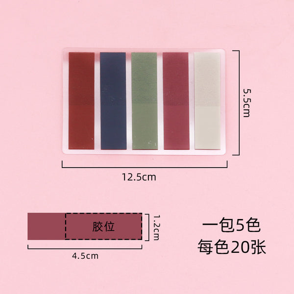 Dark Colors  Note Marker - Sticky Note