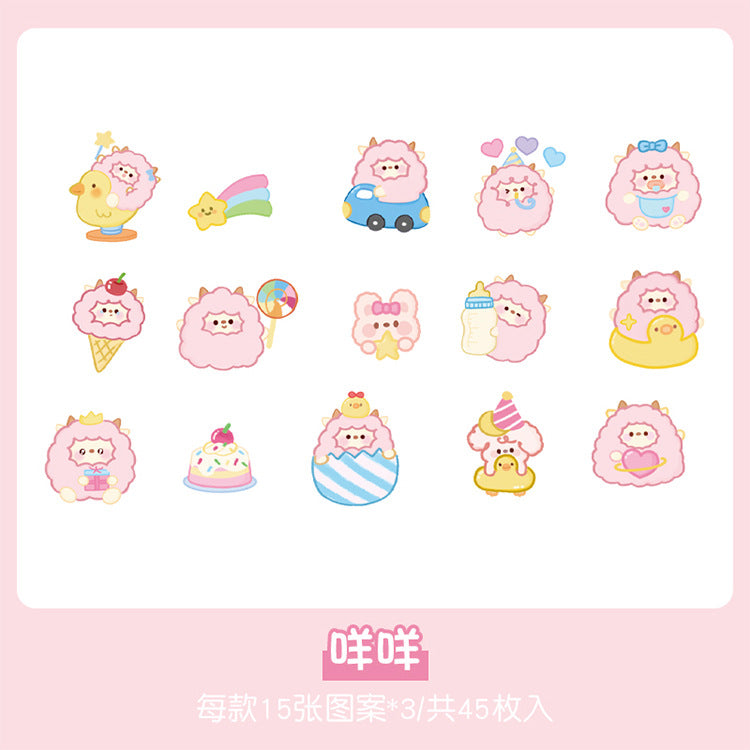 Sheep Pink Series - Sticker