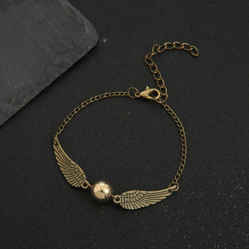 Harry Potter Bronze Snitch  - Bracelet