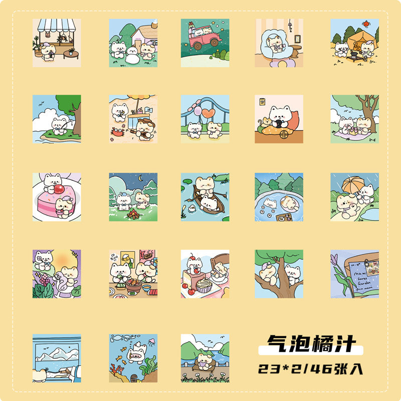 Flower &amp; Animals  - Sticker