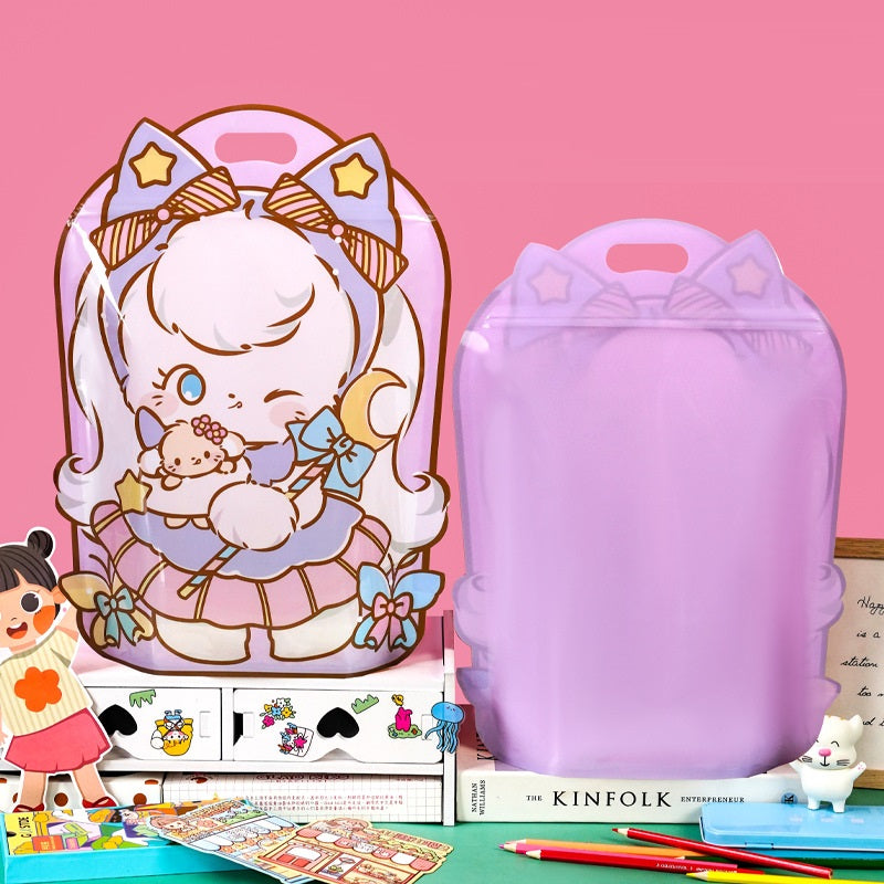 Cute Cartoon Girl  Large - Goodies Bag Only
