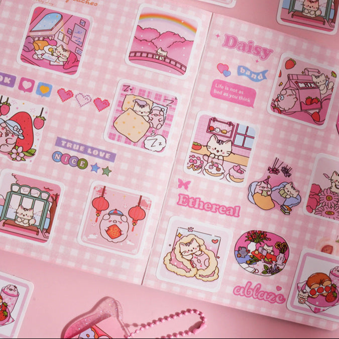 Flower &amp; Animals  - Sticker