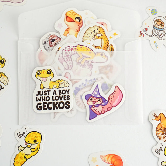 A Gecko Animal  - Sticker