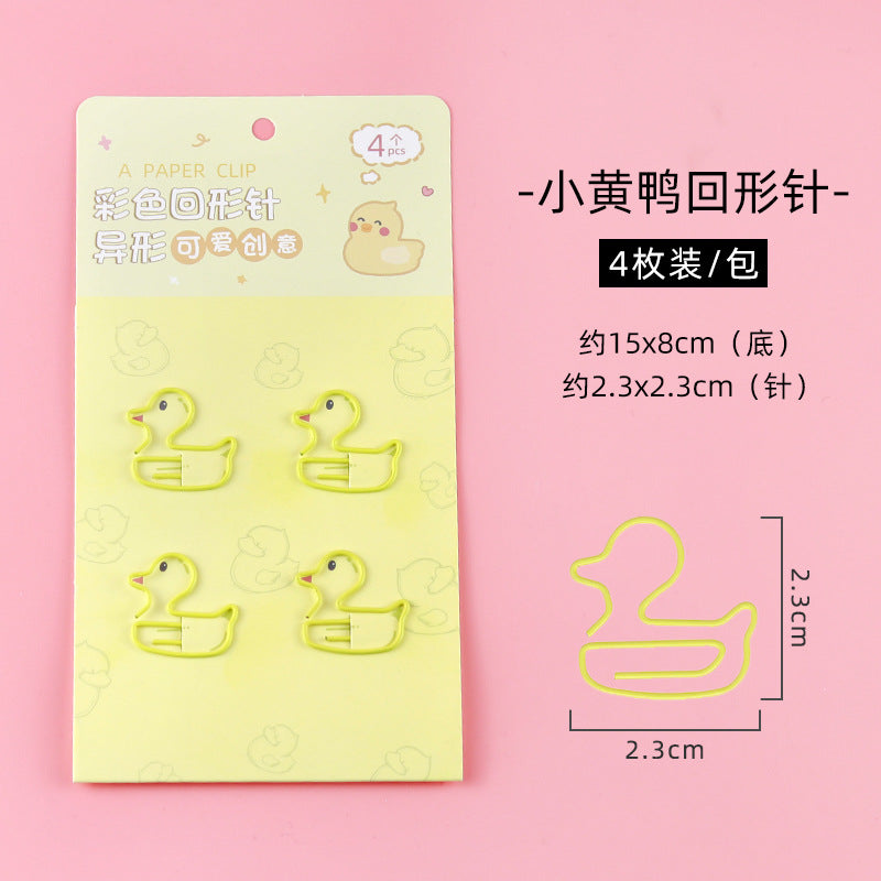 Veggie &amp; Cuties  - Paper Clips Set of 4