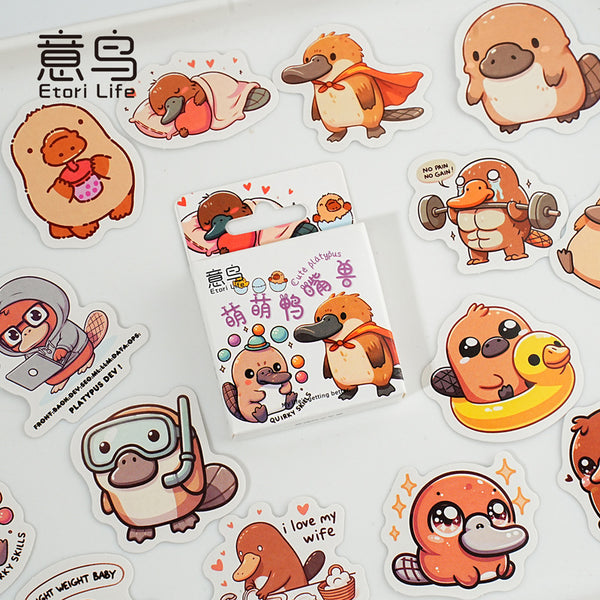 Cute Platypus  - Sticker