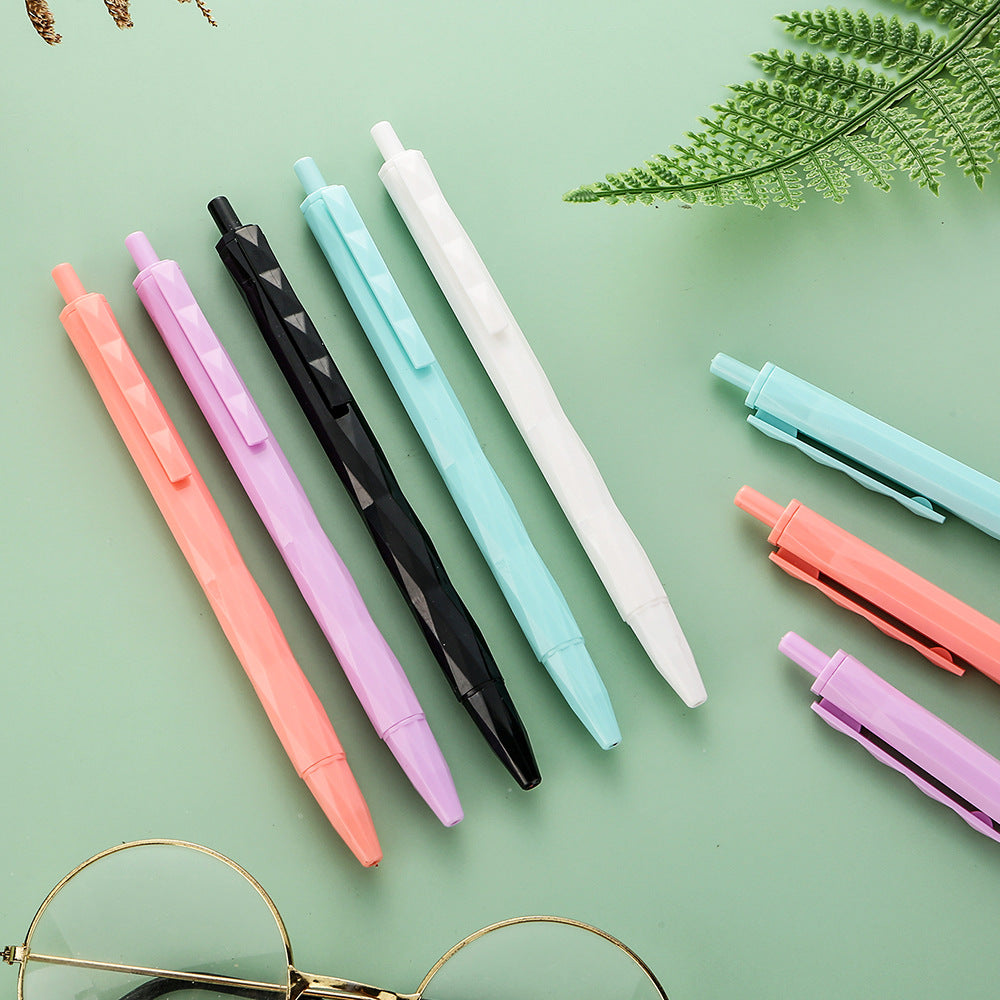 Geometric Pastel Color - Press Gel Pen Set of 6