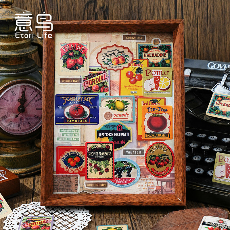 Exquisite Vintage Signage Collection - Sticker