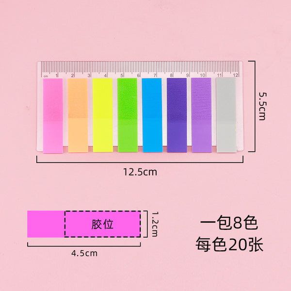 Neon & Dark Colors  Note Marker - Sticky Note