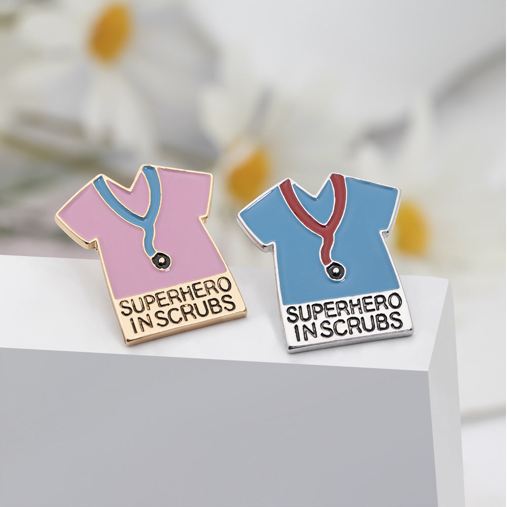 Superhero Inscrubs - Enamel Pin