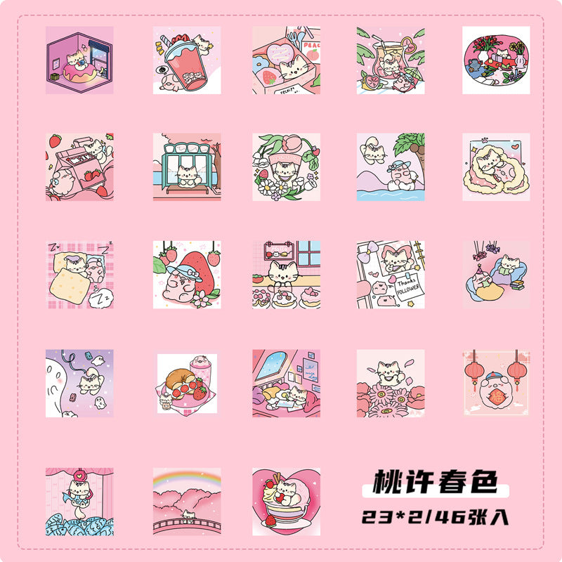 Flower &amp; Animals  - Sticker