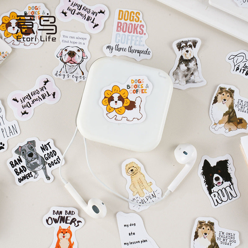 Cute Little Dog - Sticker