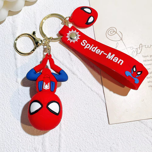 Ninja Warrios Spider-Man Gold - Key Ring Style 3