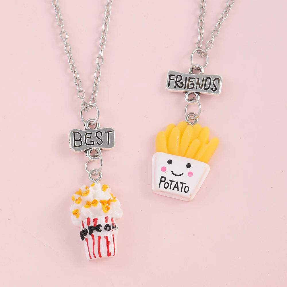 Best Friends Necklace Set of 2 - Style 7