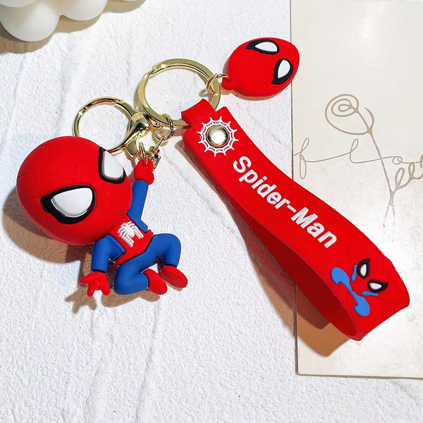 Ninja Warrios Spider-Man Gold - Key Ring Style 4