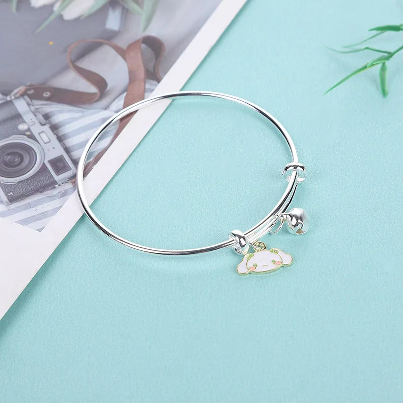 Cute Cinnamoroll Heart Bangle - Bracelet