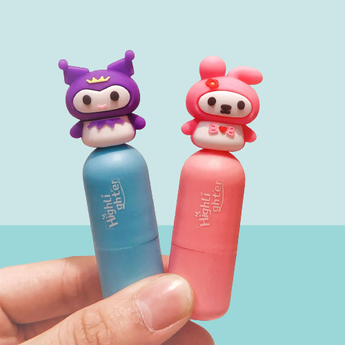 Sanrio Jumbo Highlighter Set Of 6