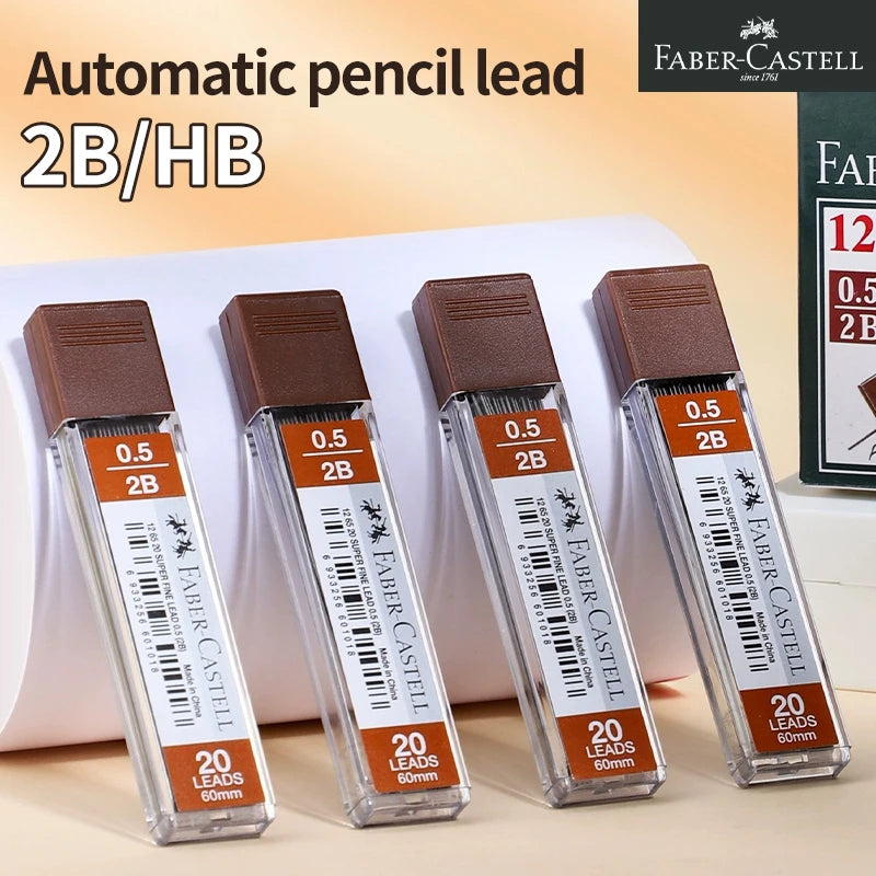 Faber Castell Superfine Leads, 0.5mm, 2B