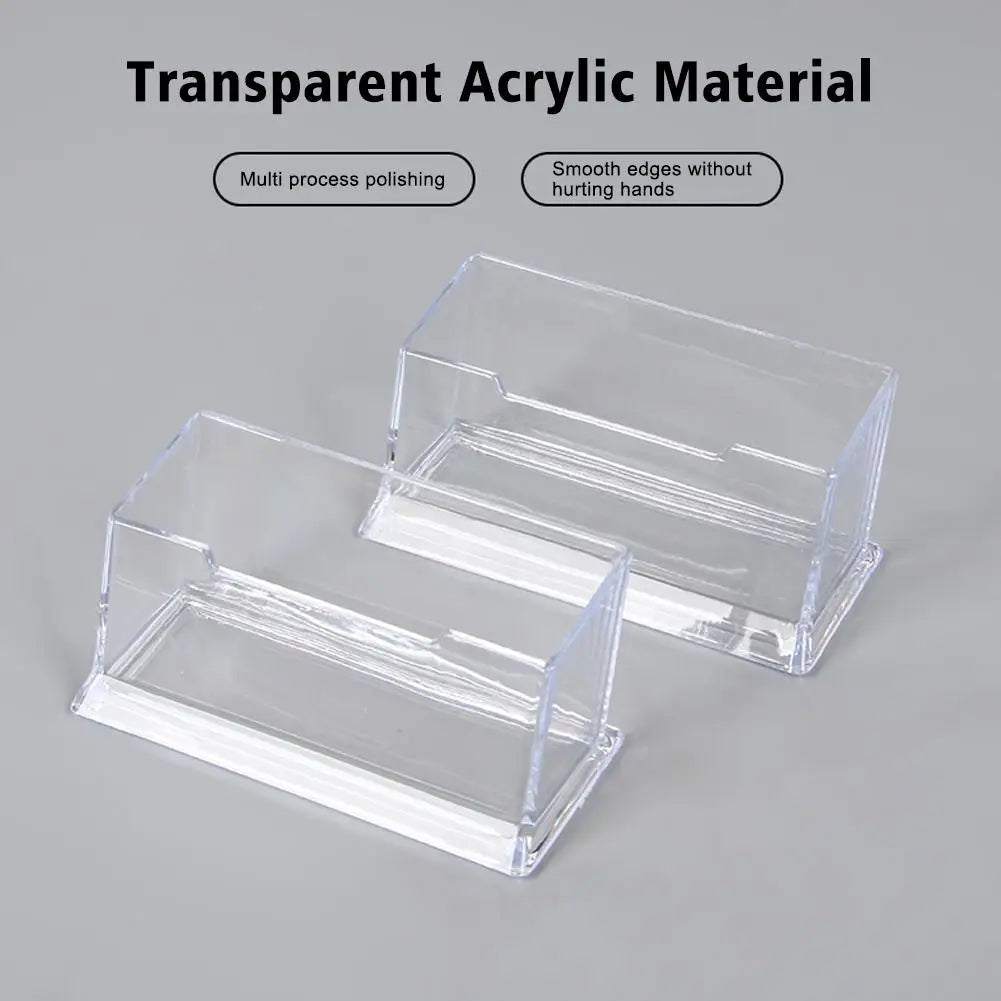 Acrylic Crystal Business - Card Holder