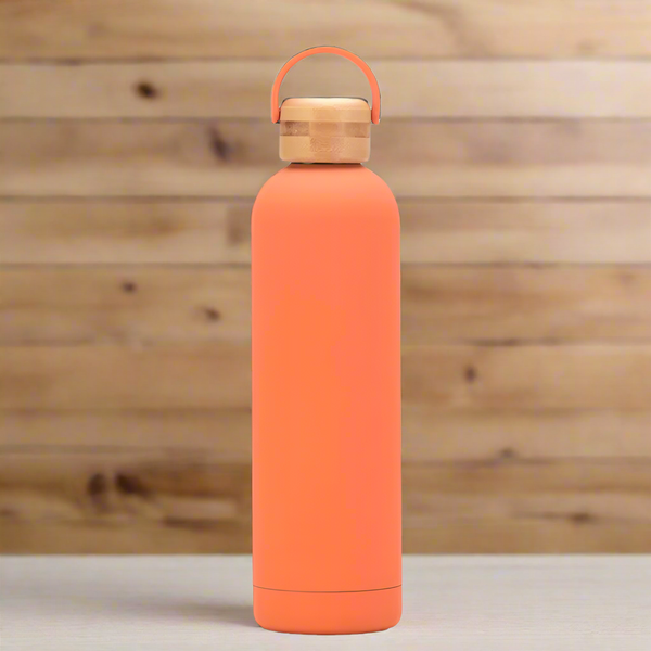 Neon Matte Colored Orange - Water Bottle