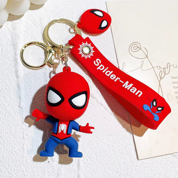 Ninja Warrios Spider-Man Gold - Key Ring Style 2