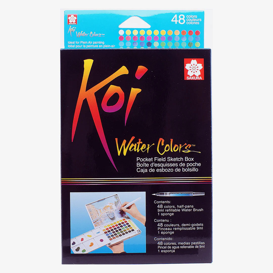 Sakura Koi Artist Watercolor Set Of 48