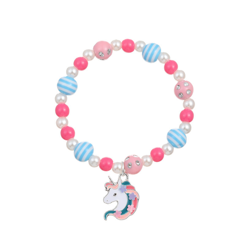 Beads &amp; Unicorn - Jewelry Set