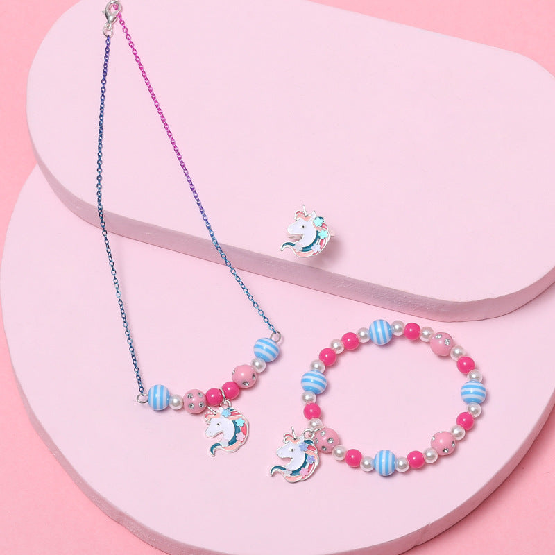 Beads & Unicorn - Jewelry Set