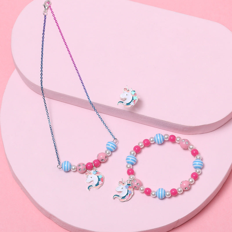 Beads &amp; Unicorn - Jewelry Set