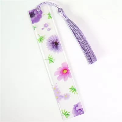 Floral - Ruler Bookmark