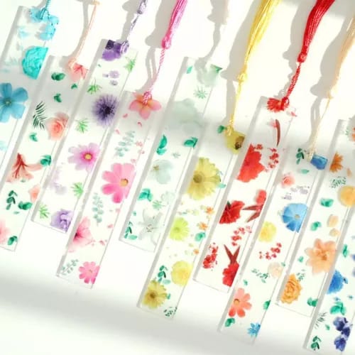 Floral - Ruler Bookmark