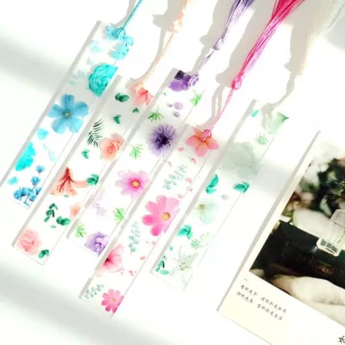 Floral - Ruler Bookmark