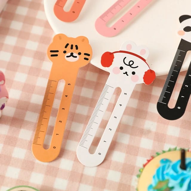 Lovely Animal City  Ruler - Bookmark