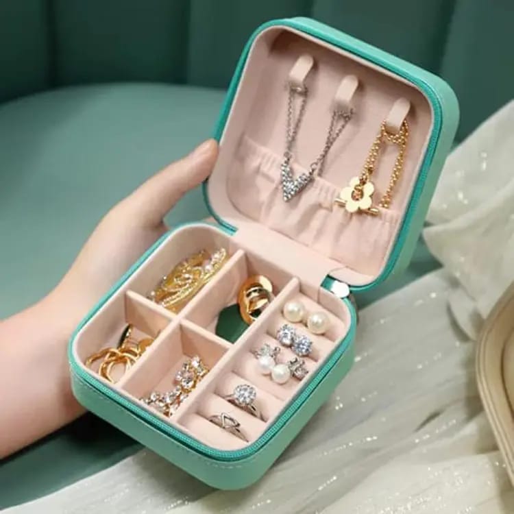 Turquoise Blue - Jewelry Box
