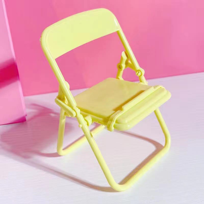Candy Color Mini Chair Mobile Stand The Blingspot Studio
