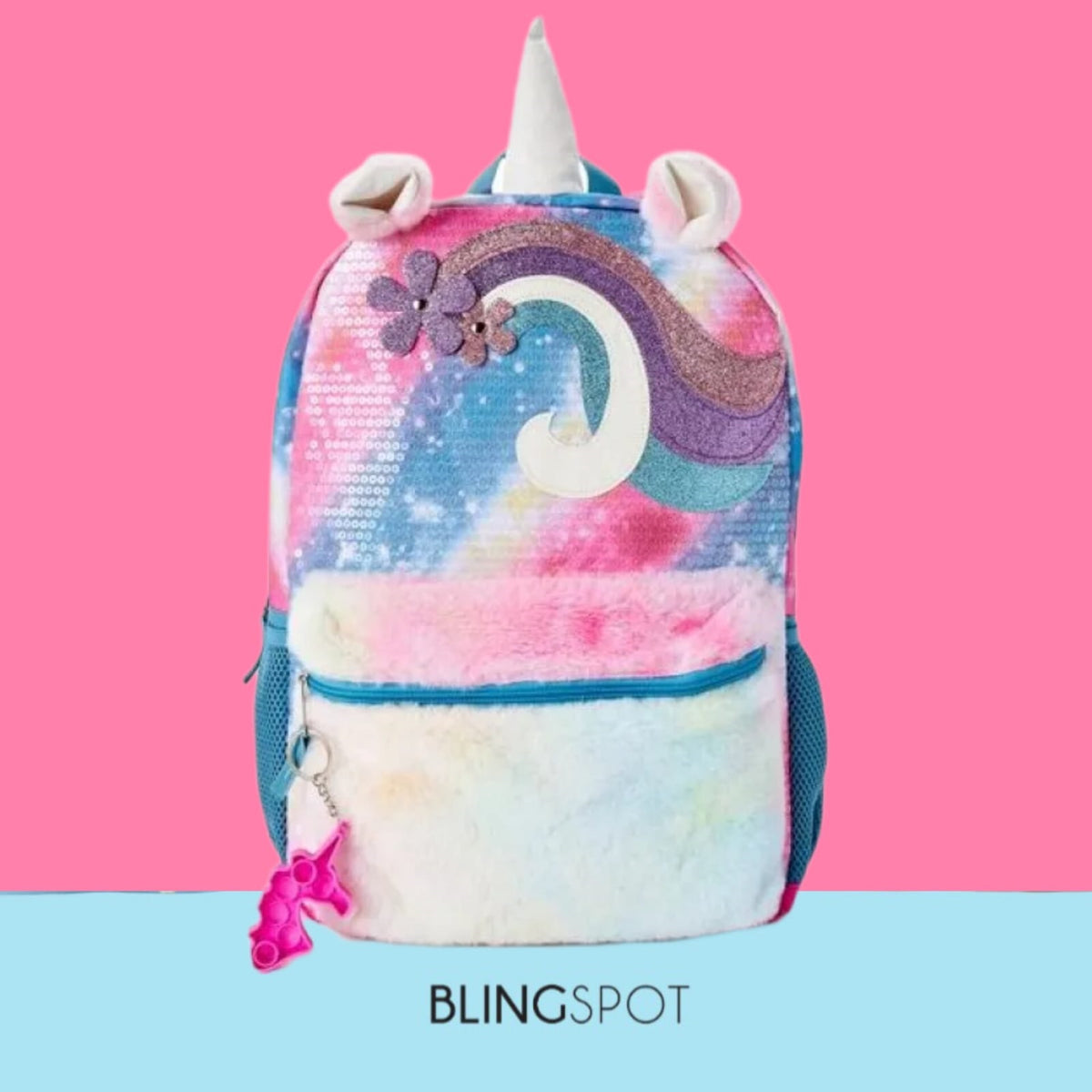 Cute Unicorn Backpack ( 2in 1 )  - Laptop Bag &amp; School Bag