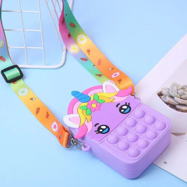 Unicorn Pop It - Shoulder Bag