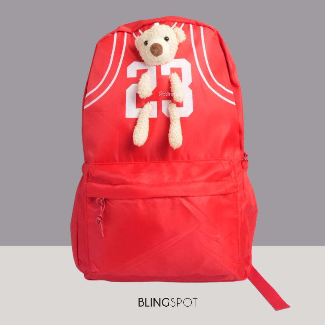 Bear 23 Red - Backpack