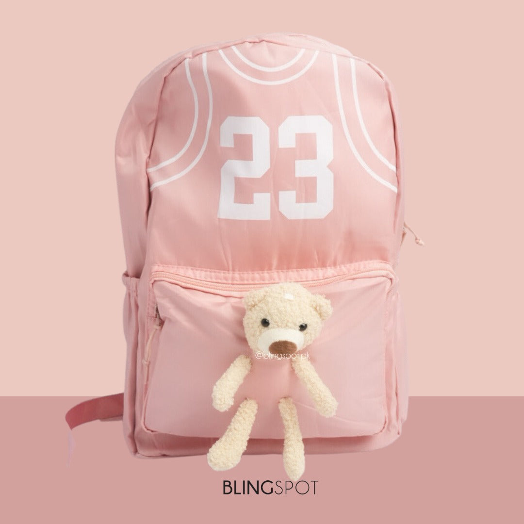 Bear 23 Pink - Backpack