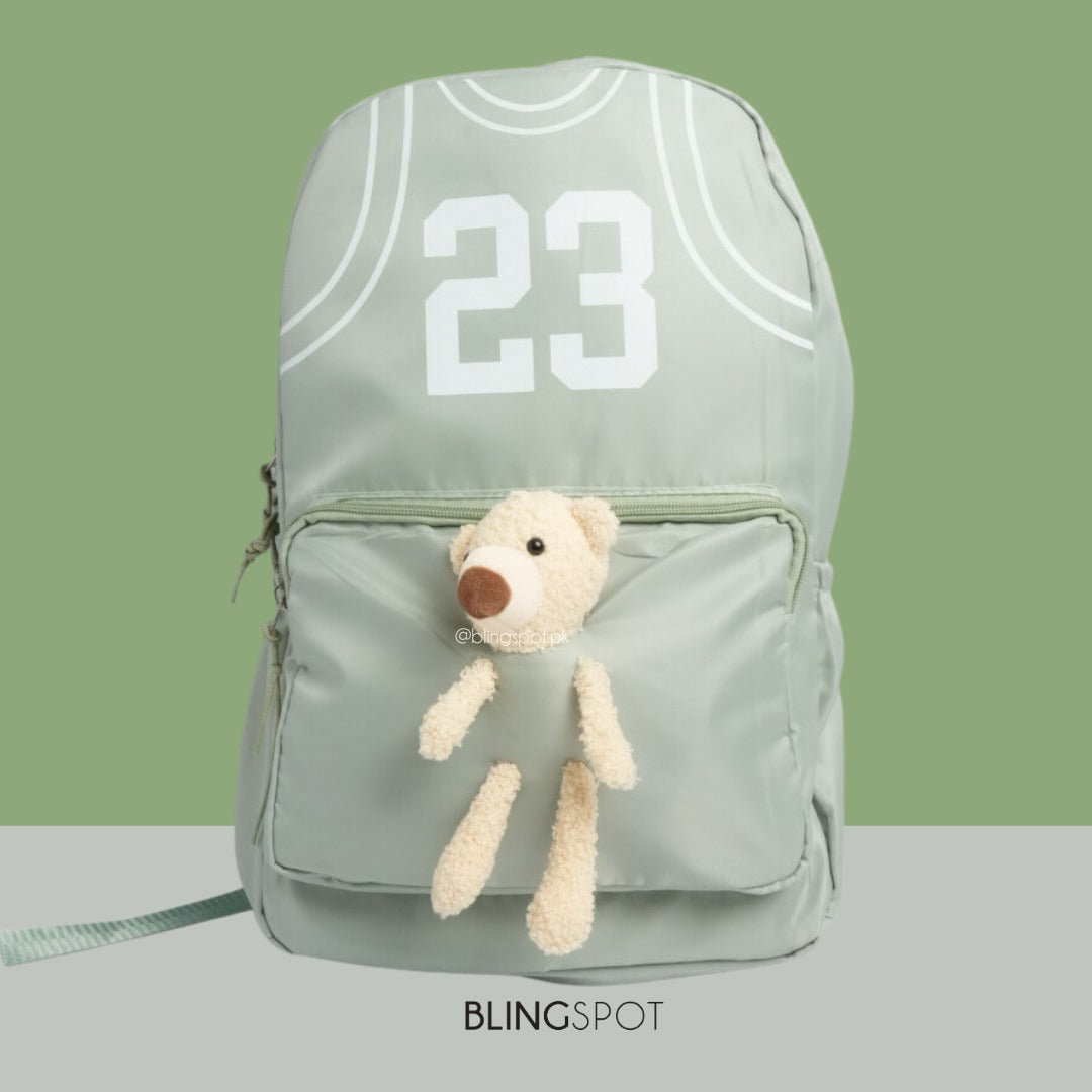 Bear 23 Green - Backpack