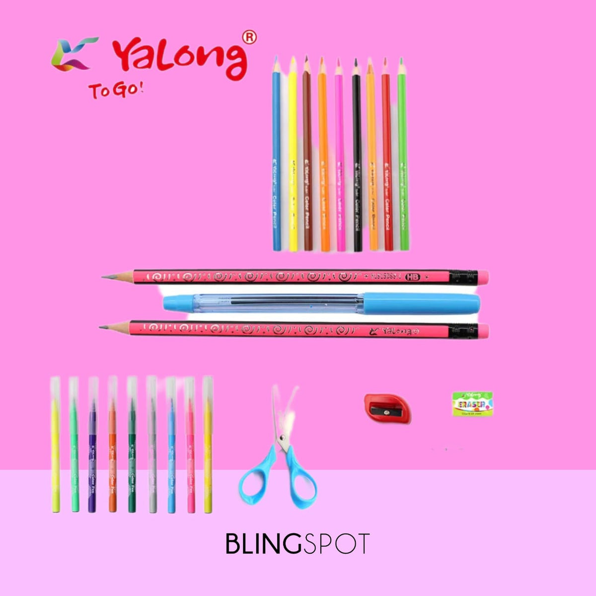 Yalong 2 layered -  Stationery Set