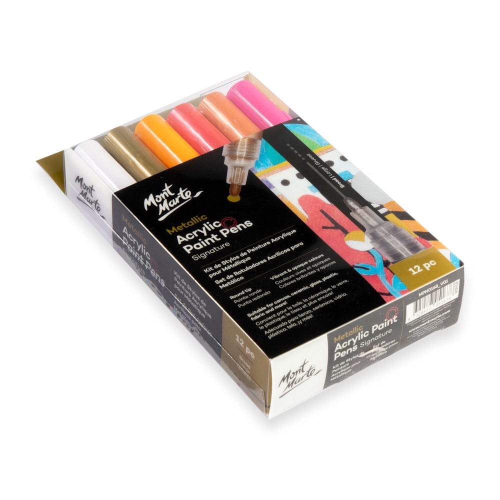 Acrylic Paint Pens Markers Set Of 12