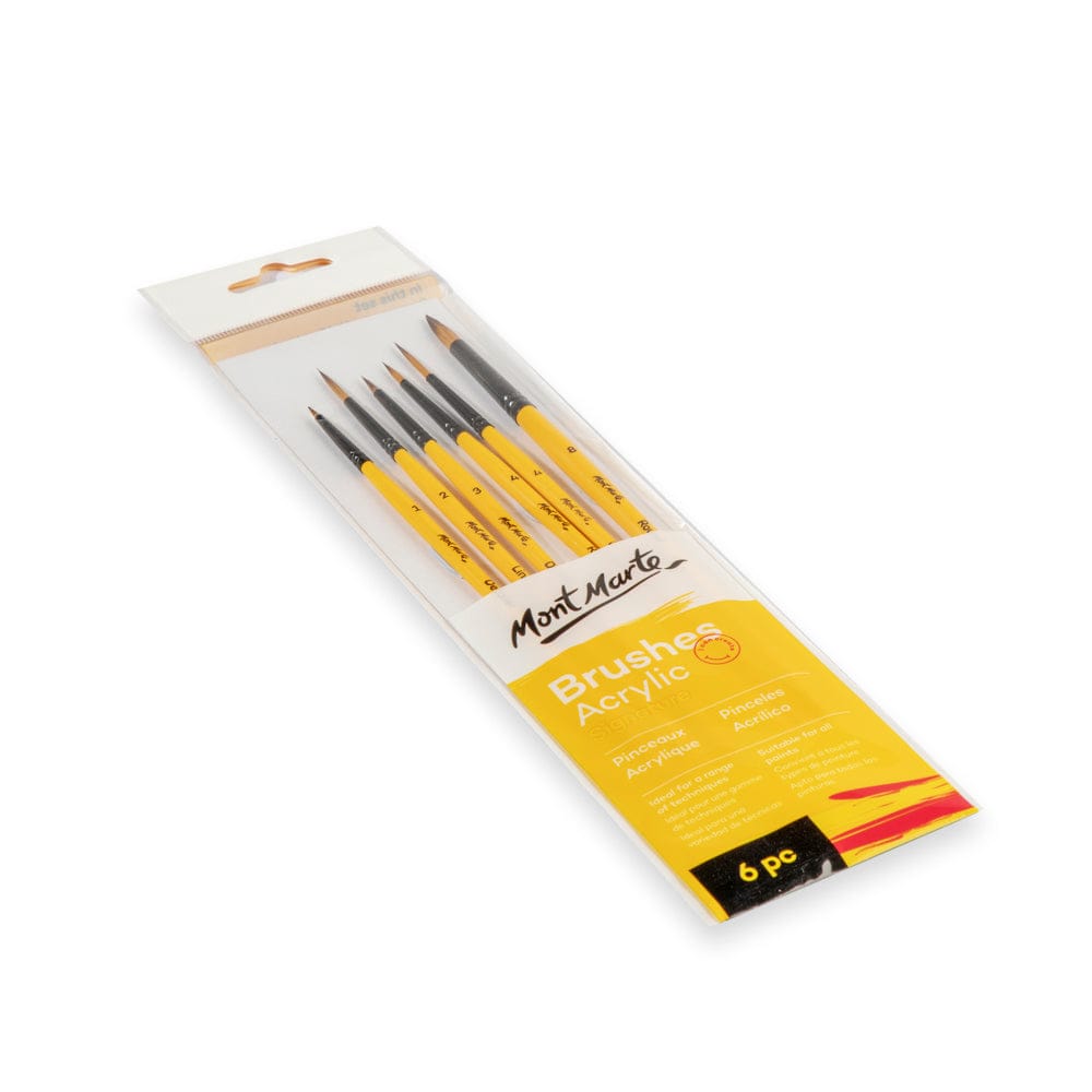 Mont Marte Brushes Acrylic Signature Set - Style 3