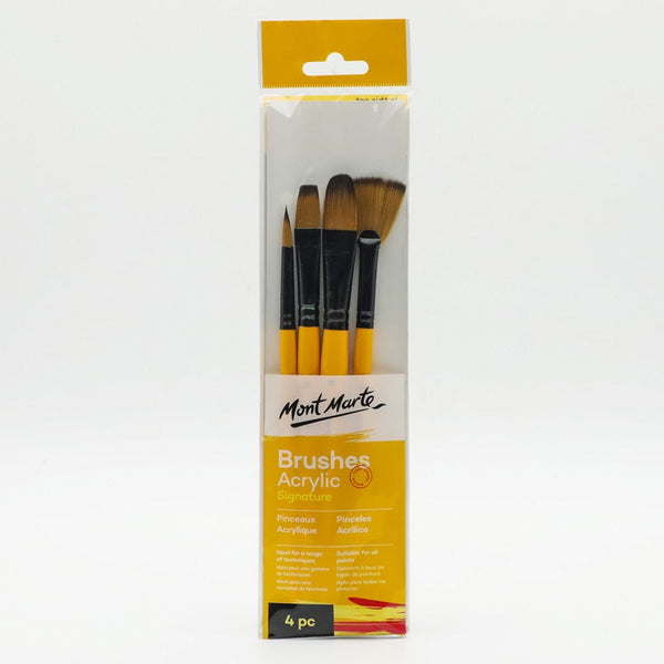 Mont Marte Brushes Acrylic Signature Set - Style 1