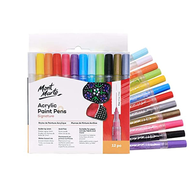 Mont Marte  Acrylic Paint Pens Set