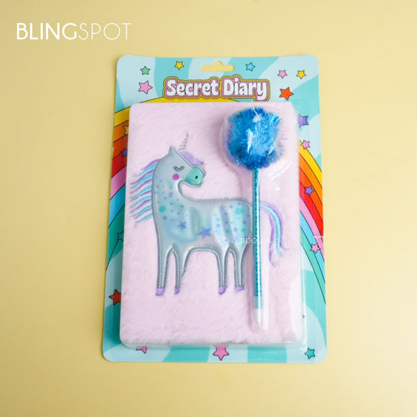 Fluffy Unicorn Stationery Set - Style 2